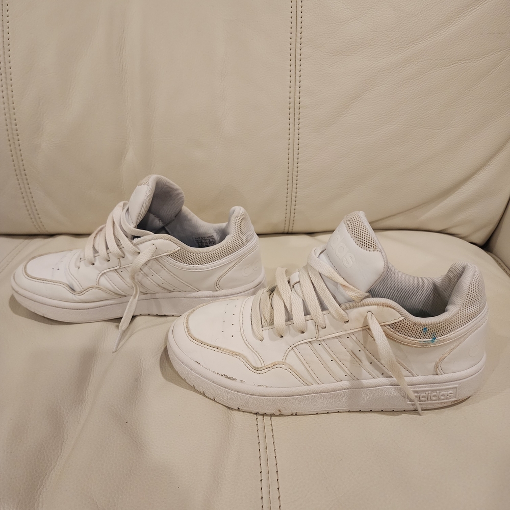 adidas Kids White Sneakers